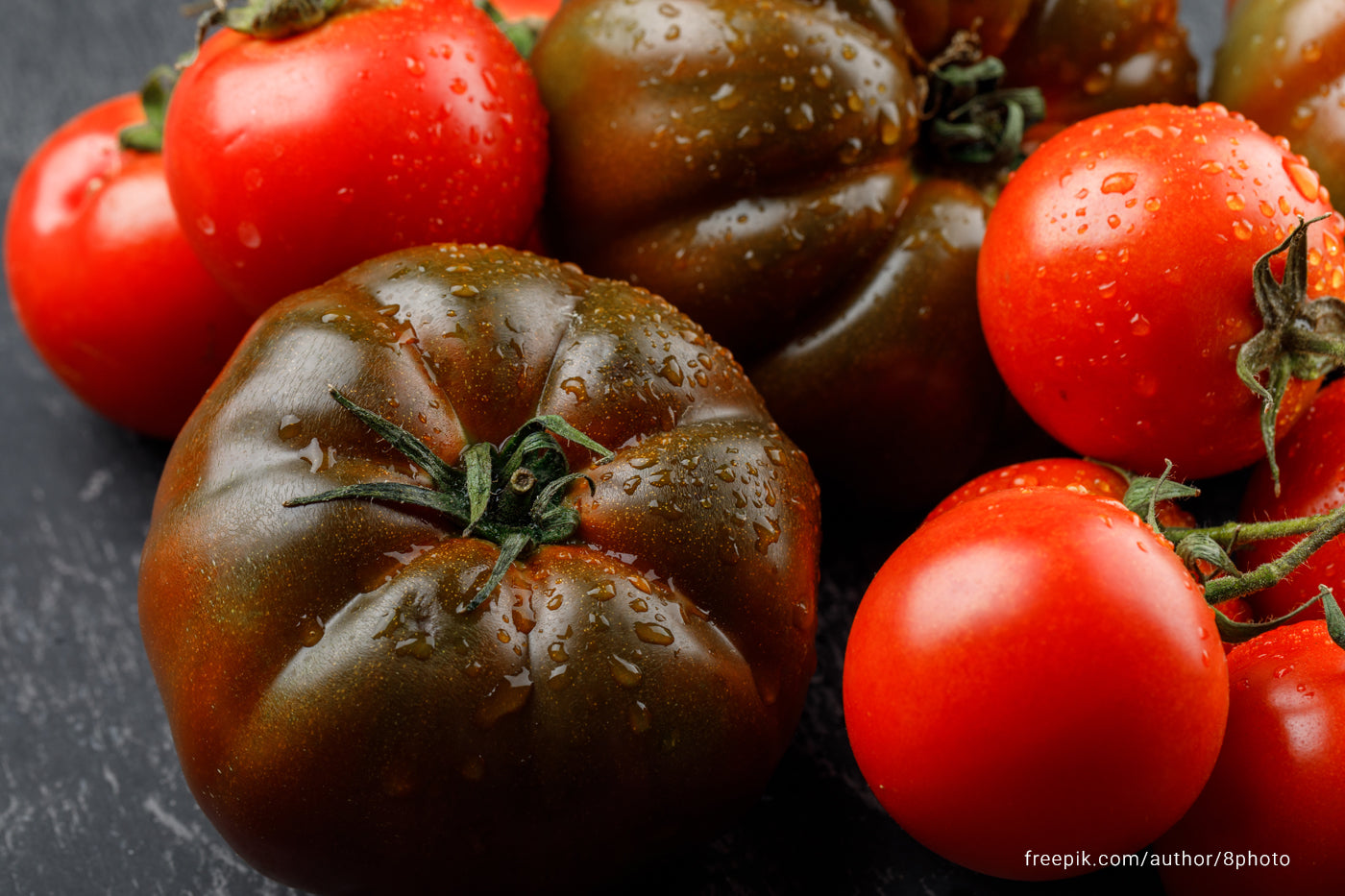 Different types of tomatoes