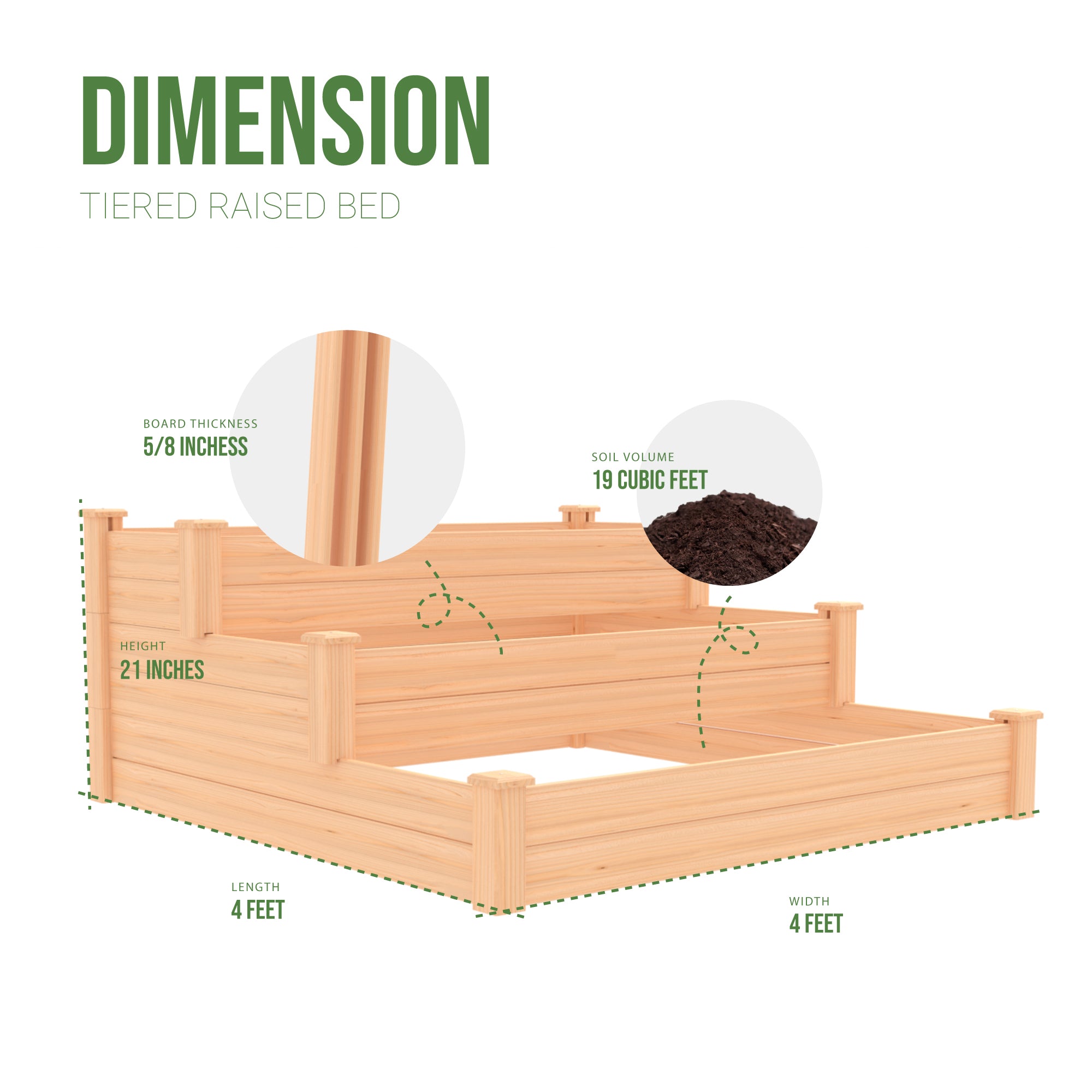 Tiered Raised Bed