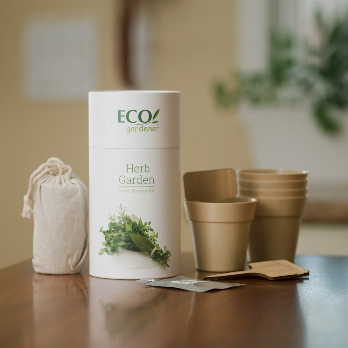 herb garden seed pack ECOgardener Herb Garden Kit