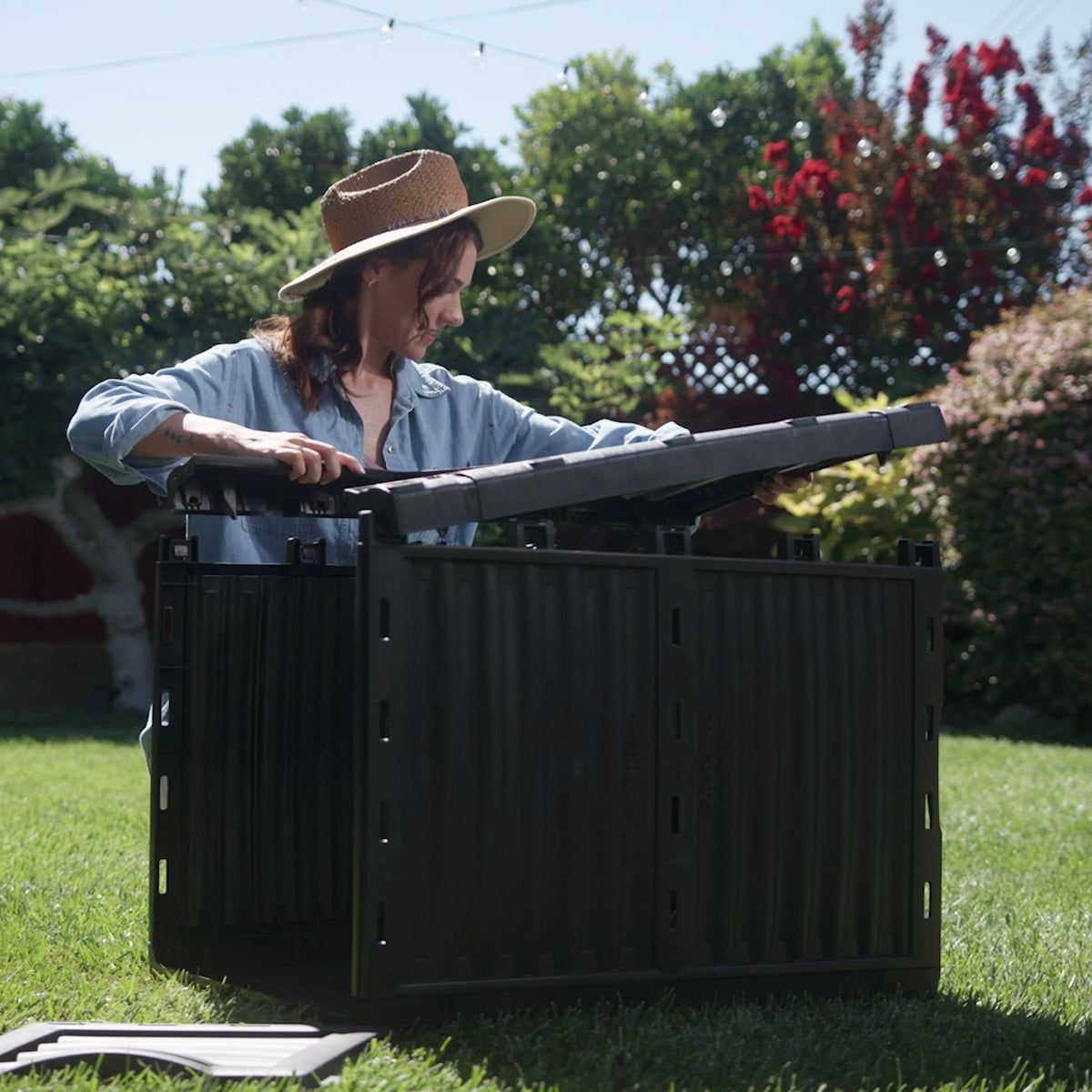 Outdoor Compost Bin – Backyard Composter