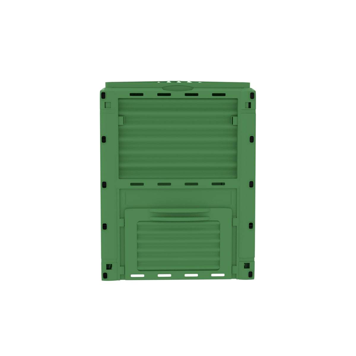 Ecogardener Green Garden Compost Bin Front View