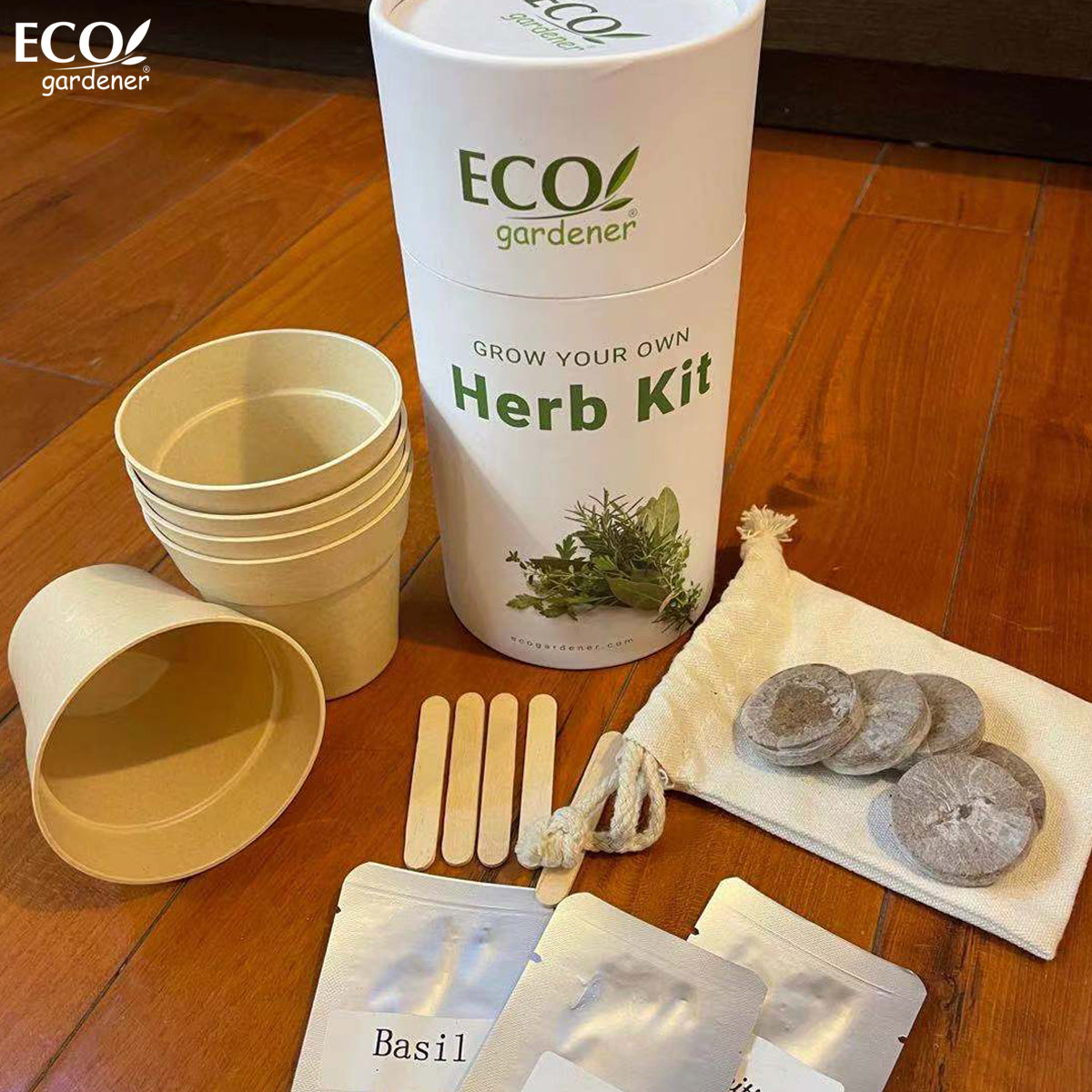 ECOgardener Herb Garden Kit