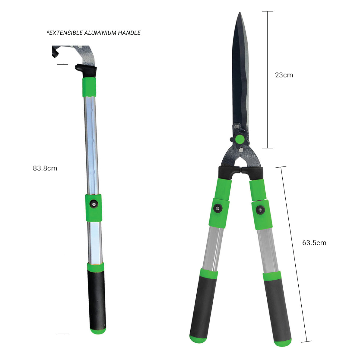 Hedge Shears Heavy Duty Long Handle Garden Pruning Tool