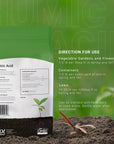Direction for use of Ecogardener Humic Acid