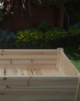 A closeup look of Ecogardener Elevated Raised Bed
