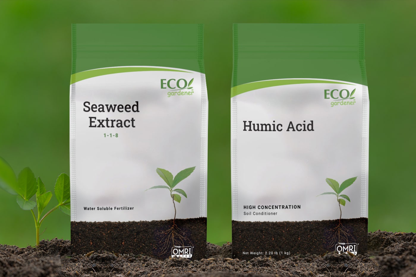 ecogardener humic acid and seaweed extract 