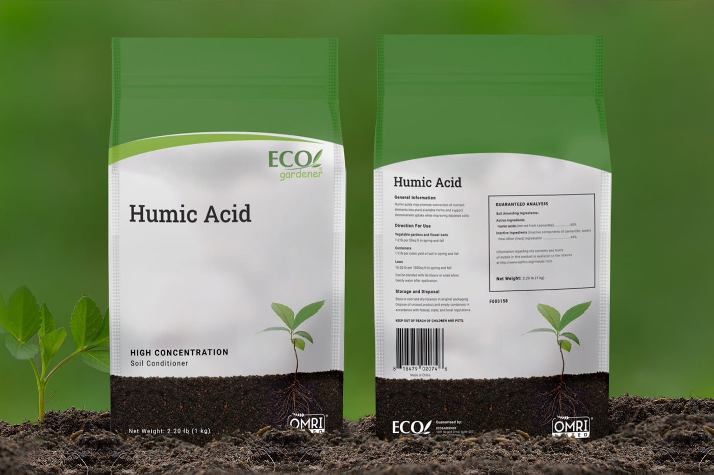 ECOgardener humic acid