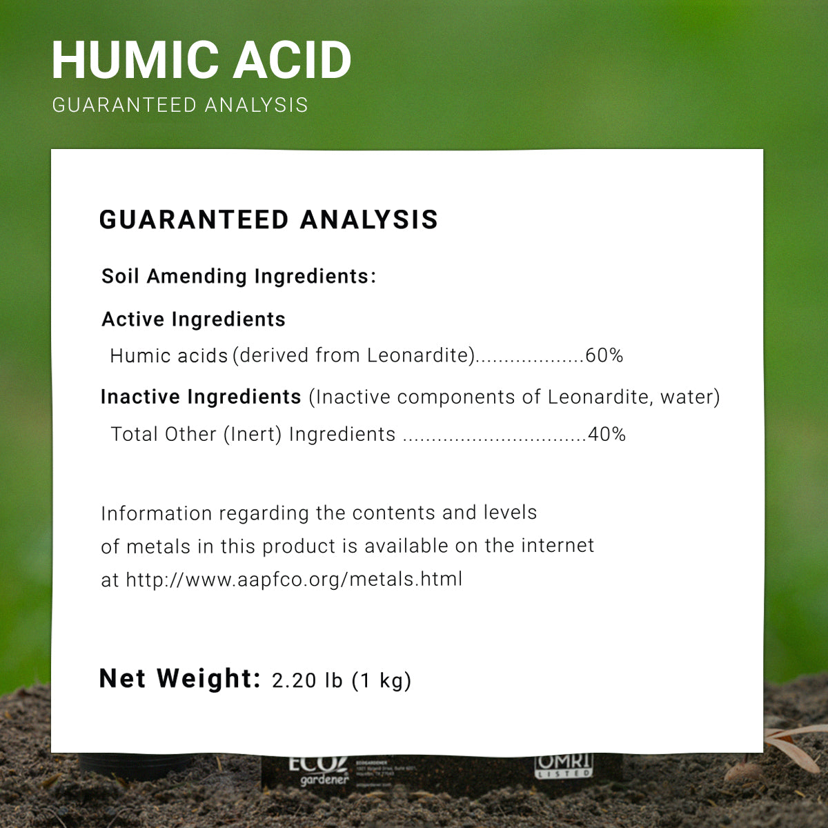 Humic Acid Information