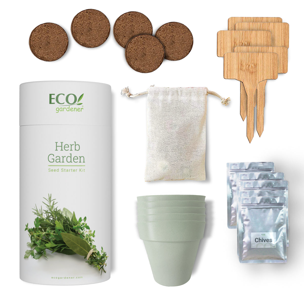 ECOgardener Herb Garden Kit
