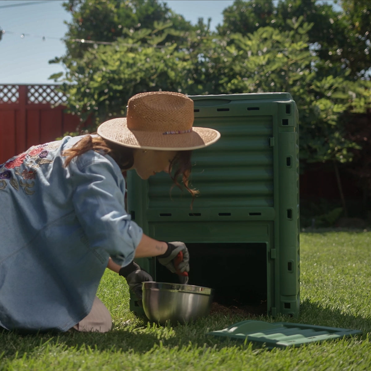 Outdoor Compost Bin – Backyard Composter